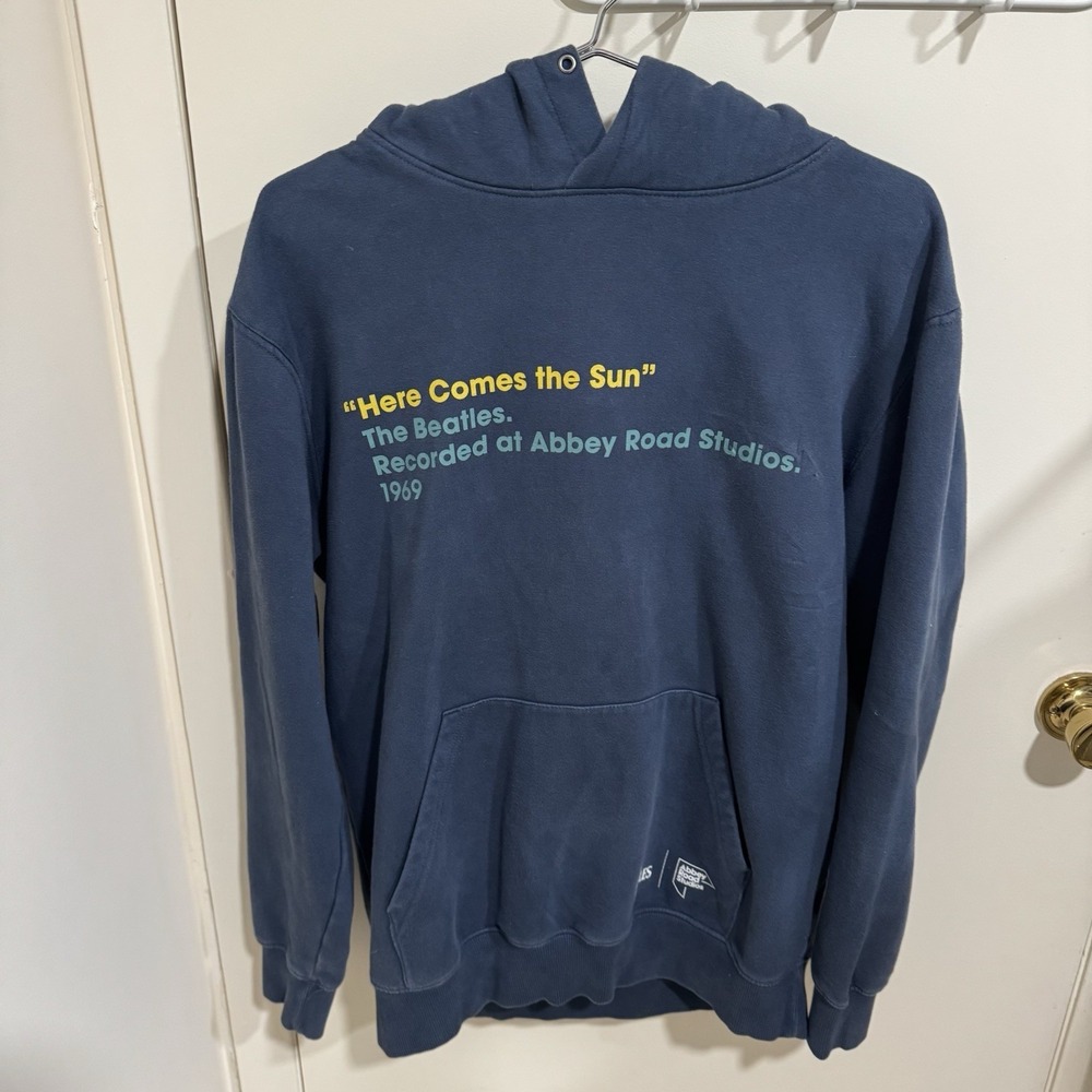Abbey Road Studios The Beatles "Here Comes The Sun" Hoodie Sweatshirt Men's L